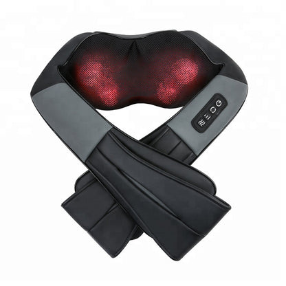 Kneading Shawl Cervical Spine Massager Shiatsu Hot Compress