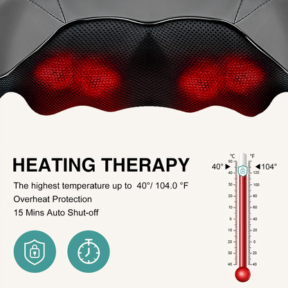 Necteck 3D Shiatsu Massager