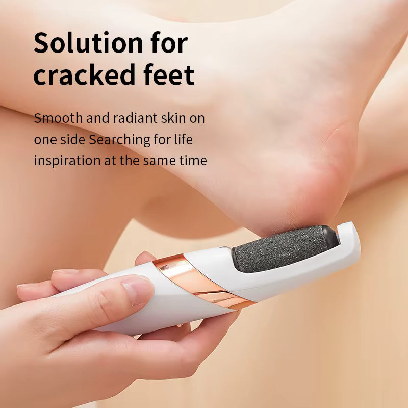 Meroria Pedicure Kit Pro smoothing dry, cracked heels during use